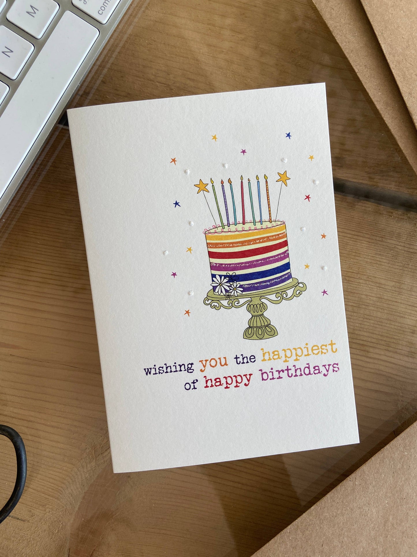 Happiest Of Happy Birthdays - Greetings Card