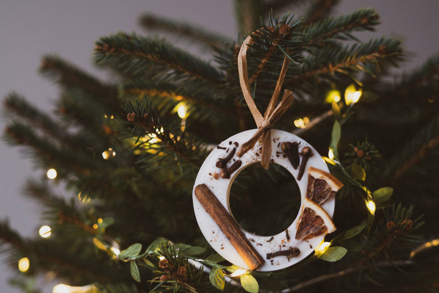 Christmas Scented Tree Decorations: Christmas Tree / Circle