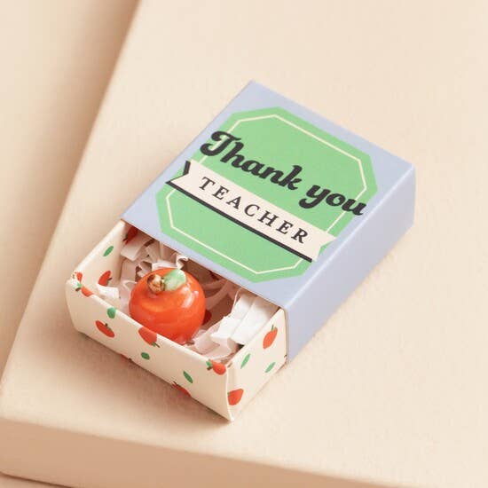 Tiny Matchbox Ceramic Tokens: Cat