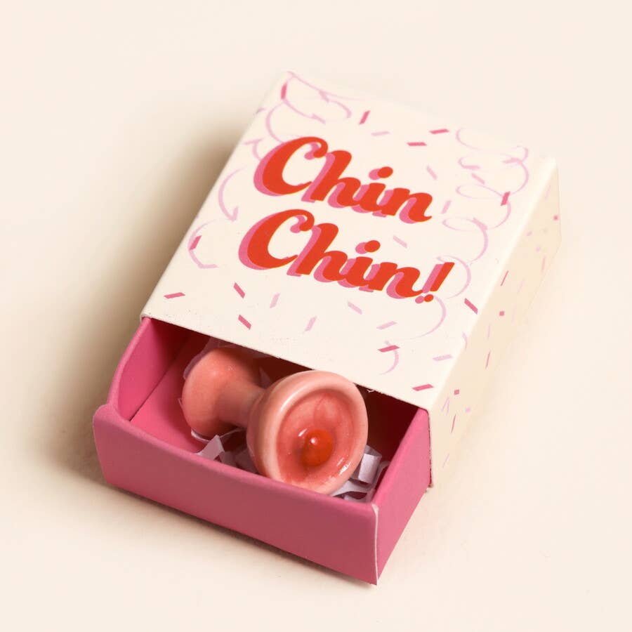Tiny Matchbox Ceramic Tokens: Bee