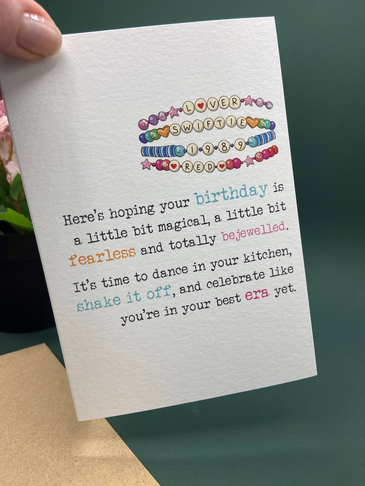 Swiftie Birthday - Greetings Card