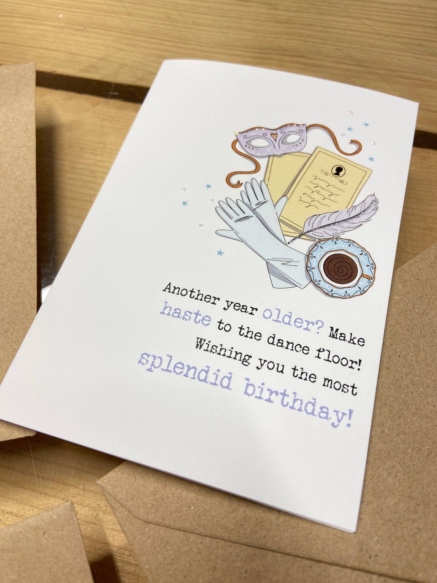 Bridgerton - Splendid birthday - Greetings Card