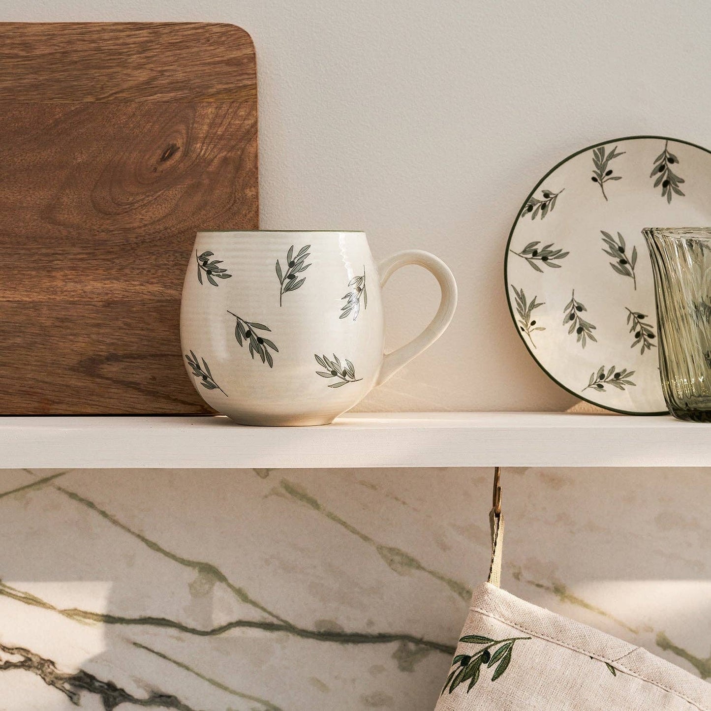 Olive Stoneware Mug