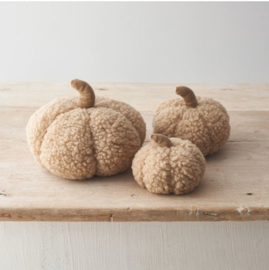 Natural Sherpa Pumpkin 11cm