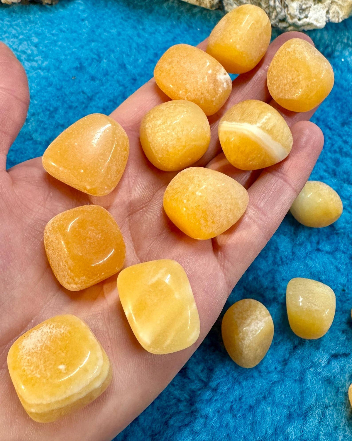 Orange calcite