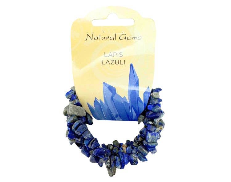 Lapis Lazuli Chunky Chip Bracelet