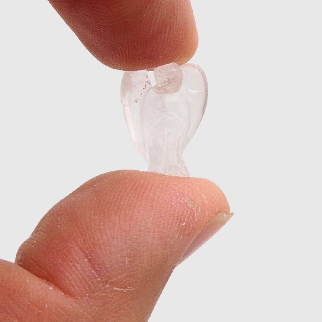 20mm Clear Quartz Angel