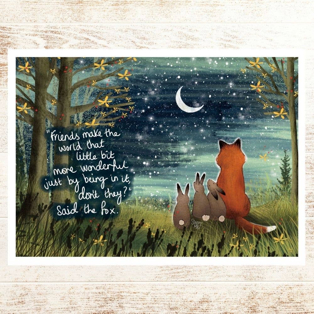 A4 Art Print ~ Friends