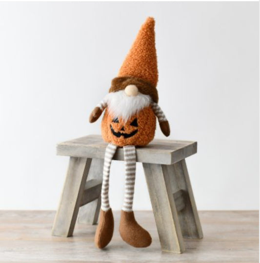 Pumpkin Sitting Fabric Gonk