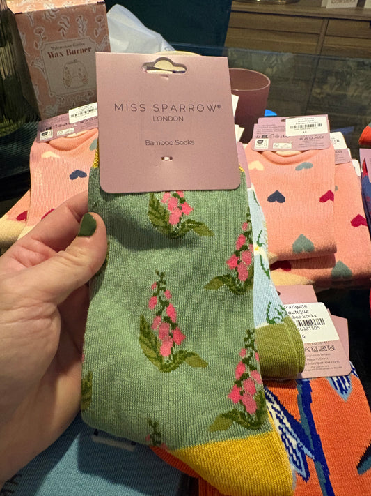 Foxglove Bamboo Socks