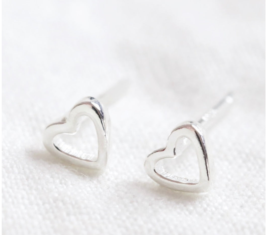 Sterling Silver Hearts