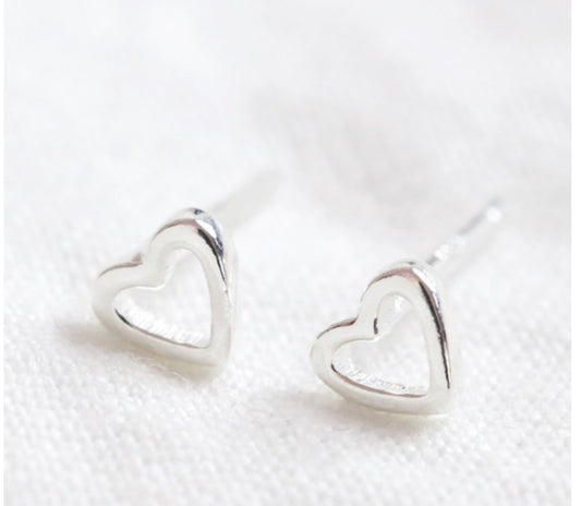 Sterling Silver Hearts