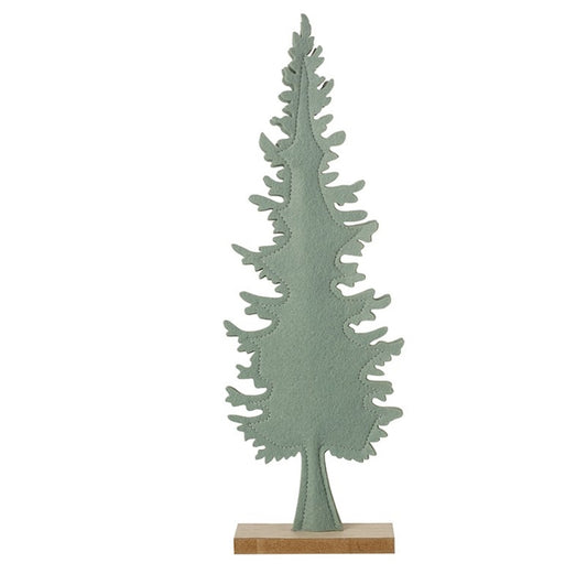 Pale Green Standing Tree Decoration