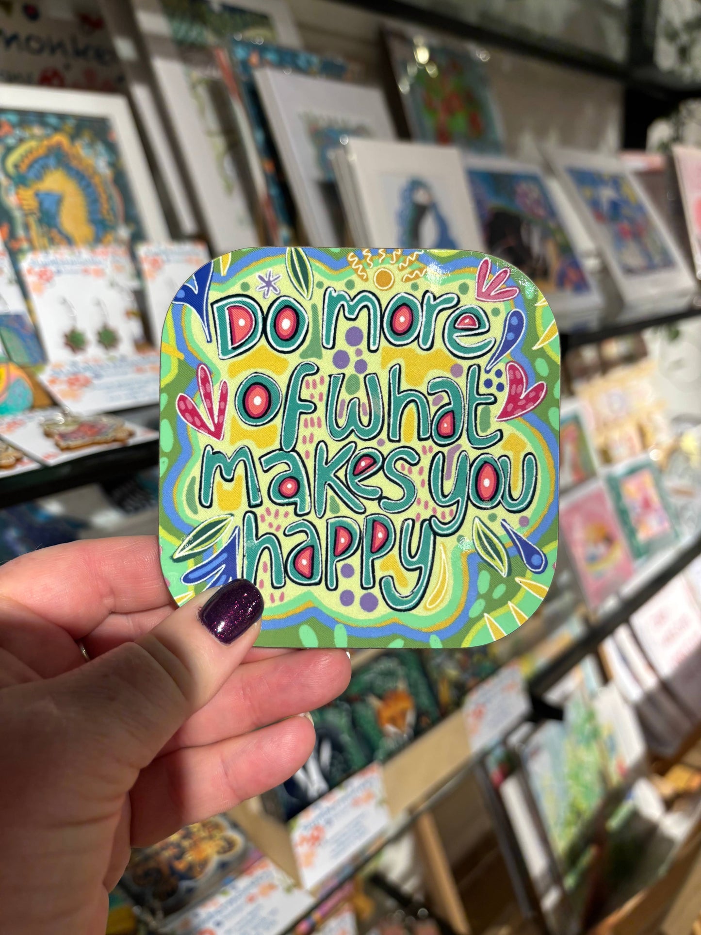 Do More of What You Love Quote Coaster (Copy)
