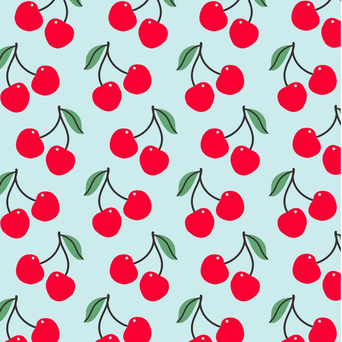 Eco-friendly FSC® sustainable Roll Wrap Paper Secret Garden : Strawberries