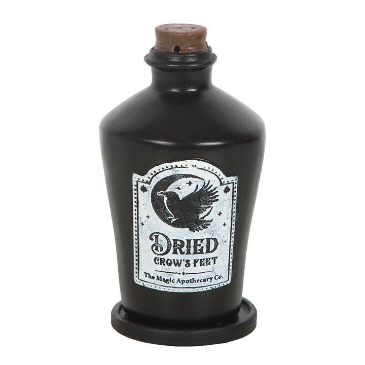 Dried Crow's Feet Gothic Incense Cone Holder