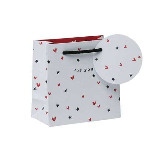 Hearts & Stars Small Gift Bag