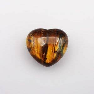 Tiger Eye Heart (30 mm)