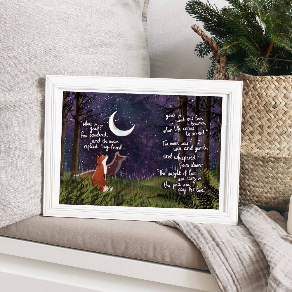 A4 Art Print ~ Grief