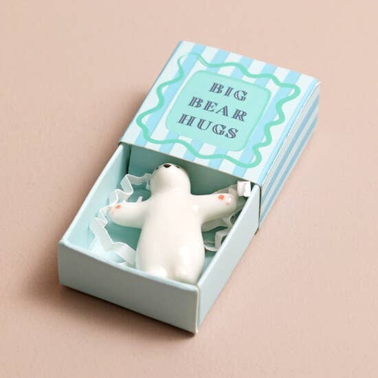 Tiny Matchbox Ceramic Tokens: Heart