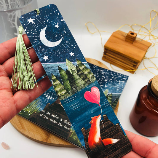 Fox Bookmark - One Step At A Time