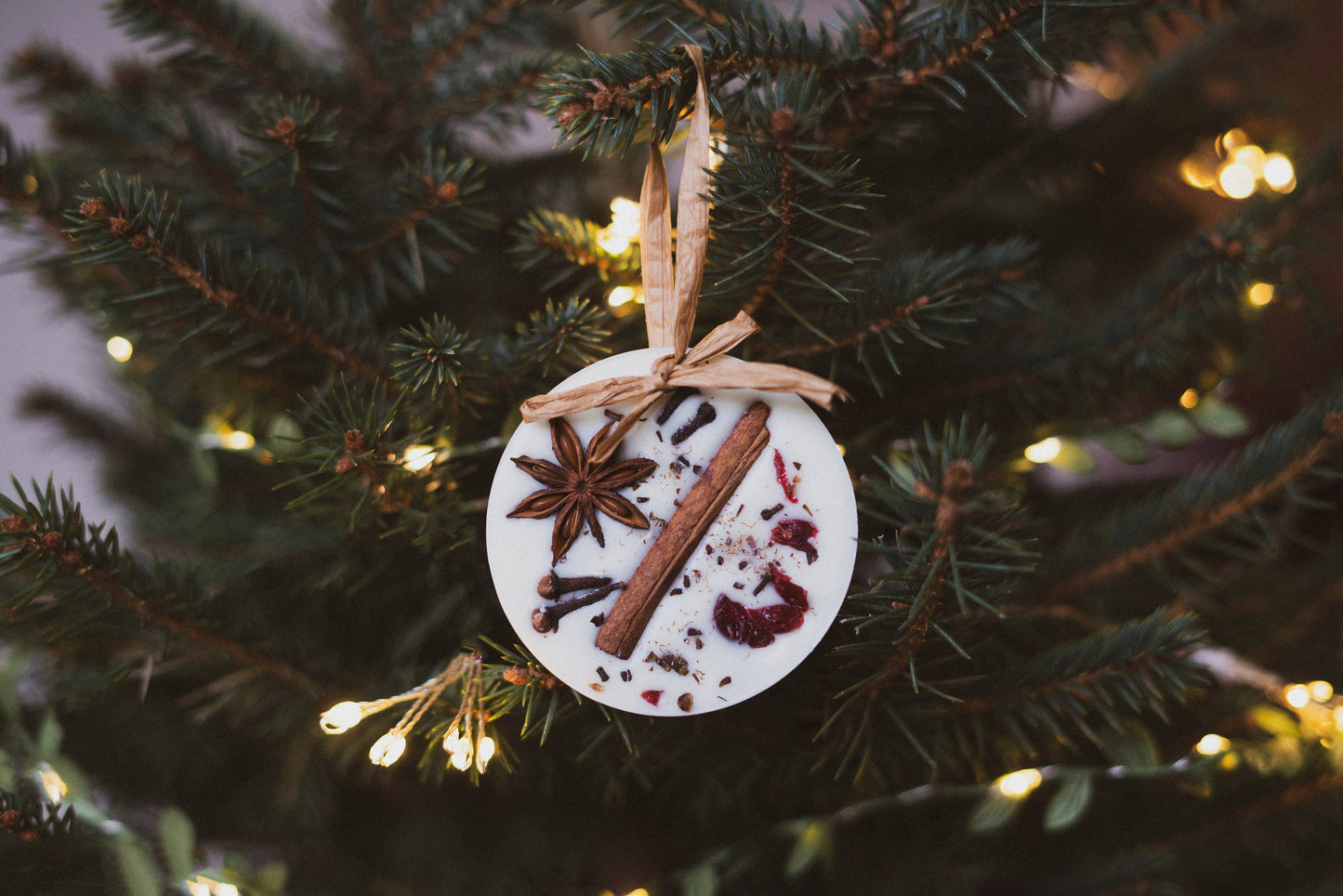 Christmas Scented Tree Decorations: Christmas Tree / Circle