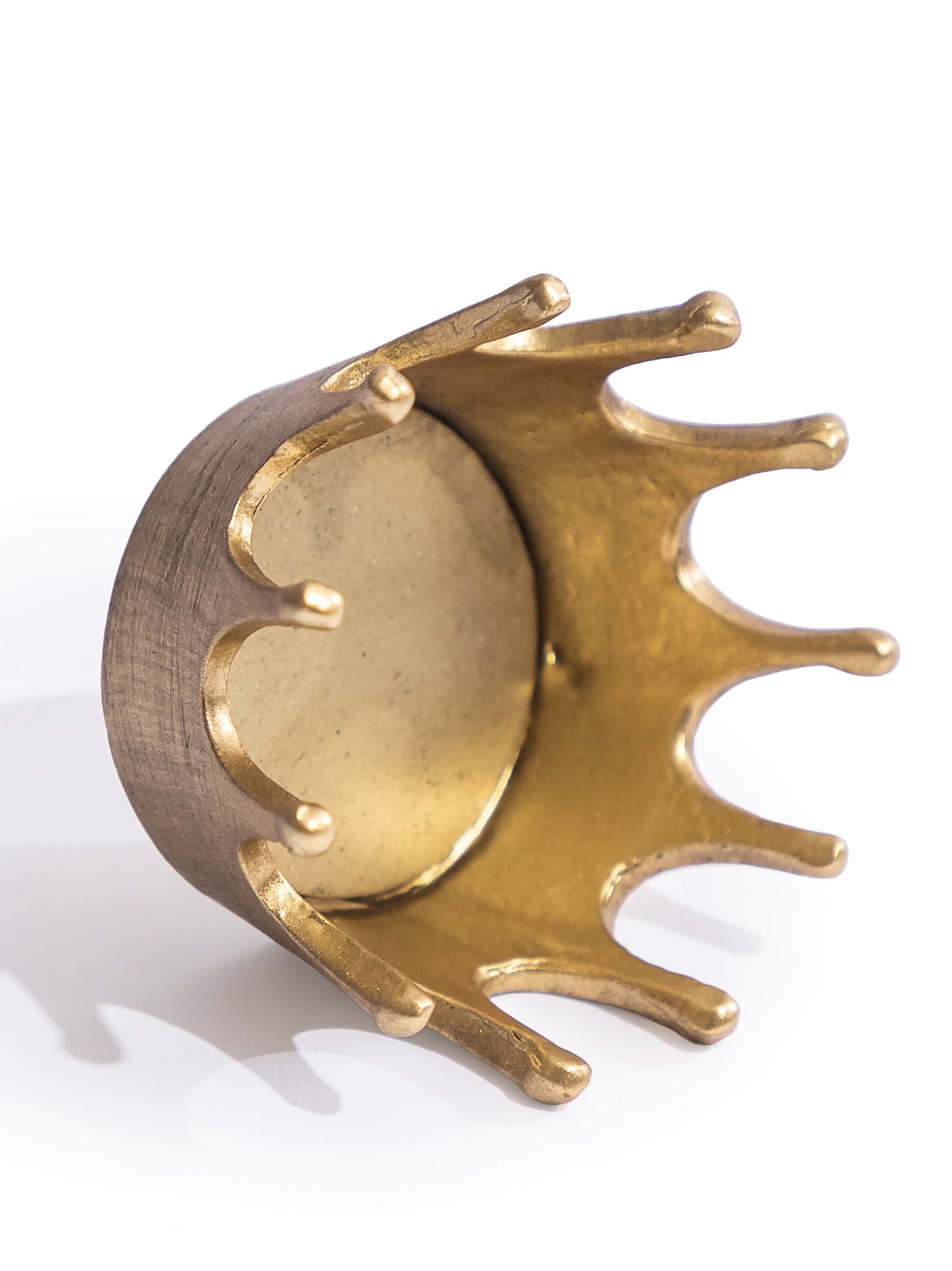 Gold Crown Candle Holder (to be bought in qtys of 6)