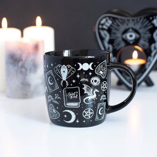 Gothic Spellbound Secrets Mystical Print Mug