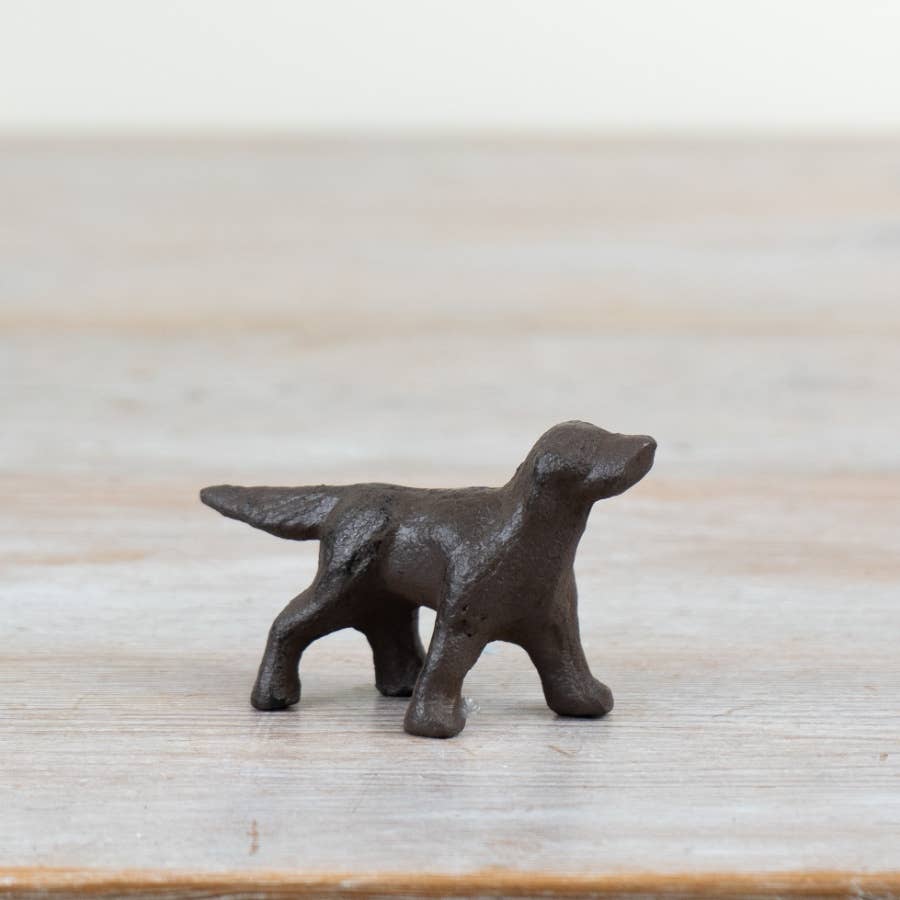 Metal Dog Decor, 7.7cm