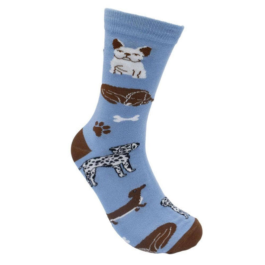 Bamboo Socks Dogs Shoe Size UK 3-7