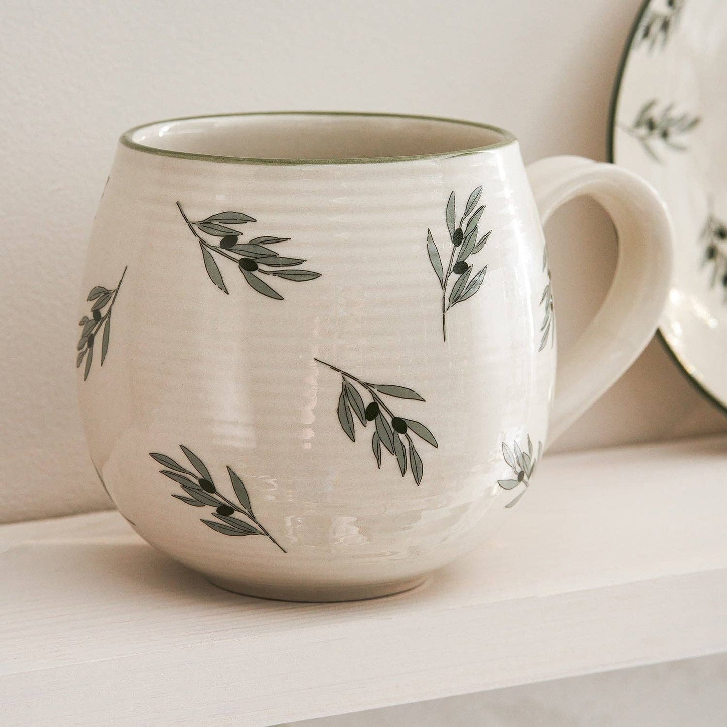 Olive Stoneware Mug