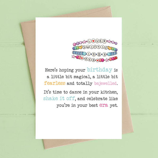 Swiftie Birthday - Greetings Card