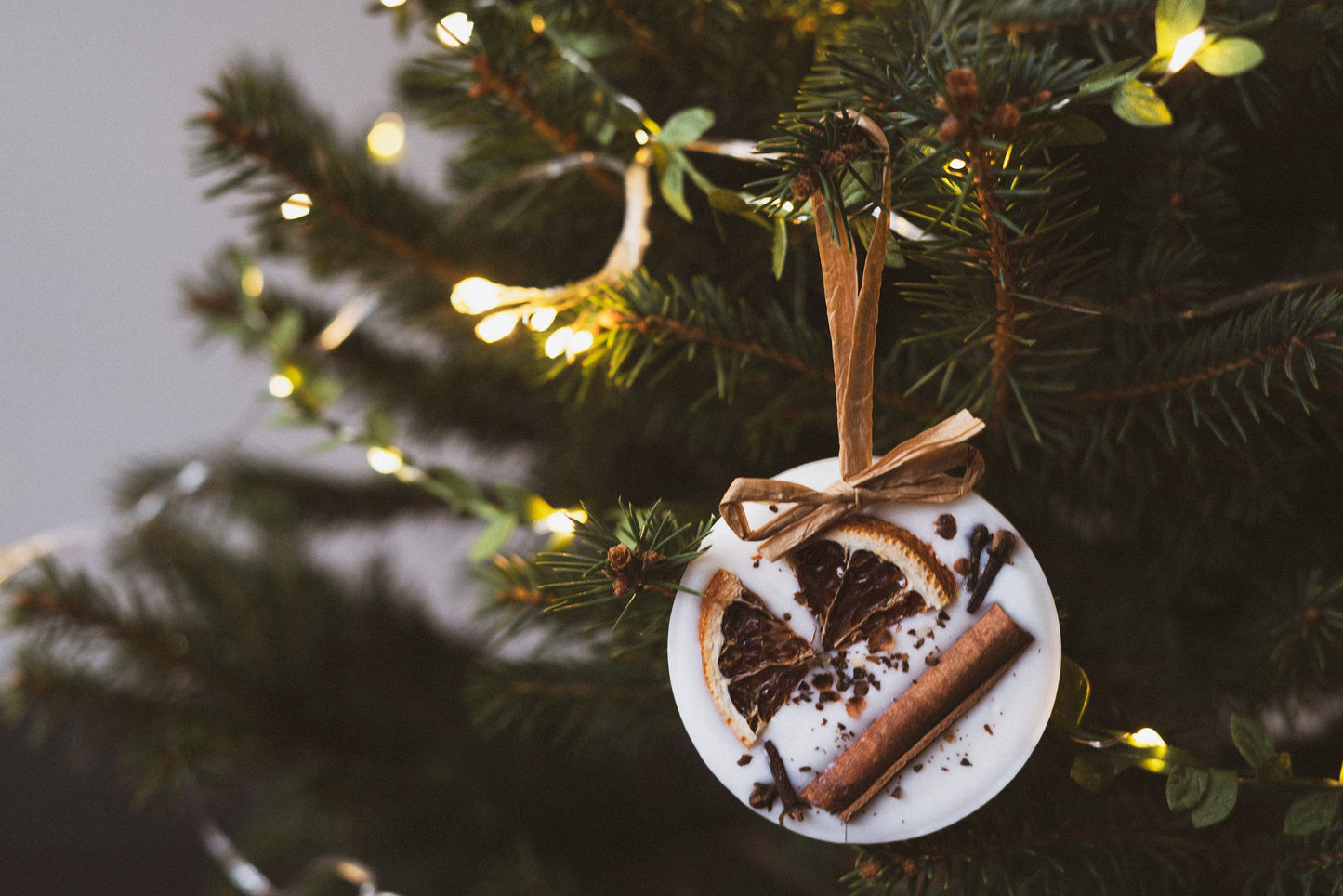 Christmas Scented Tree Decorations: Christmas Tree / Circle