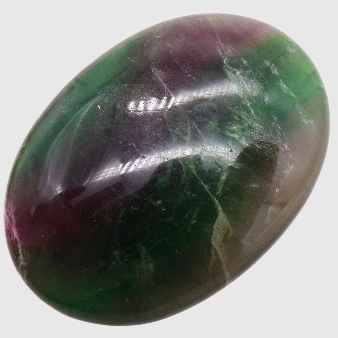 Fluorite Palmstone - Approx: 70 mm