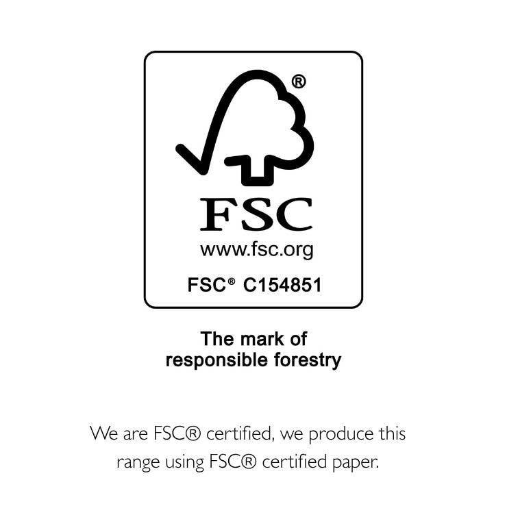 Eco-friendly FSC™ Biodegradable Glitter Party roll wrap 12s: Pink Birthday