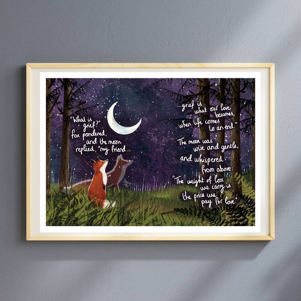 A4 Art Print ~ Grief