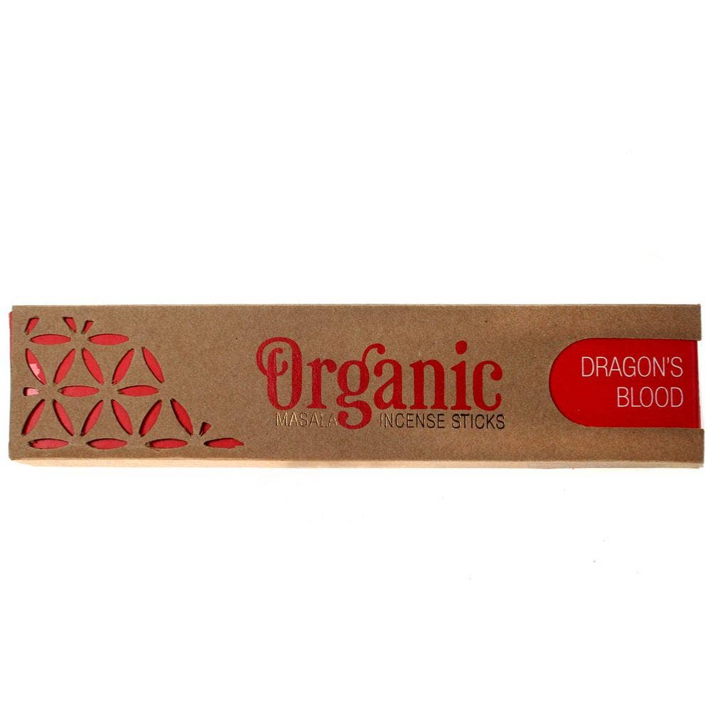 Incense, Organic Goodness, (box of 12) dragons blood