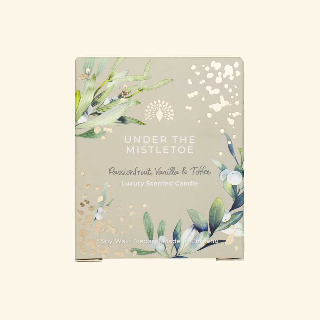 Christmas Tidings Under The Mistletoe (Angel) Candle