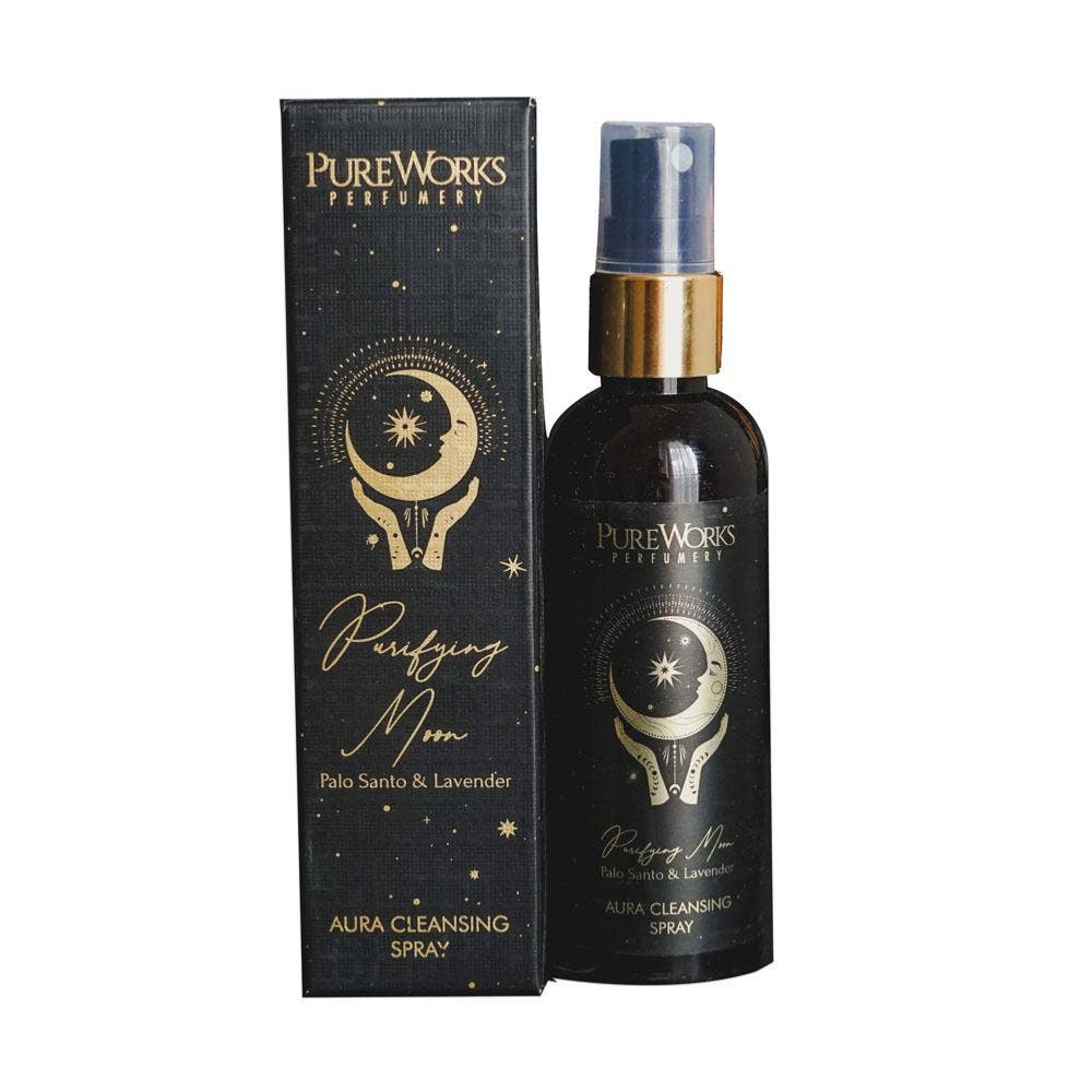 Aura Cleansing Spray Esoteric Purifying Moon Palo Santo