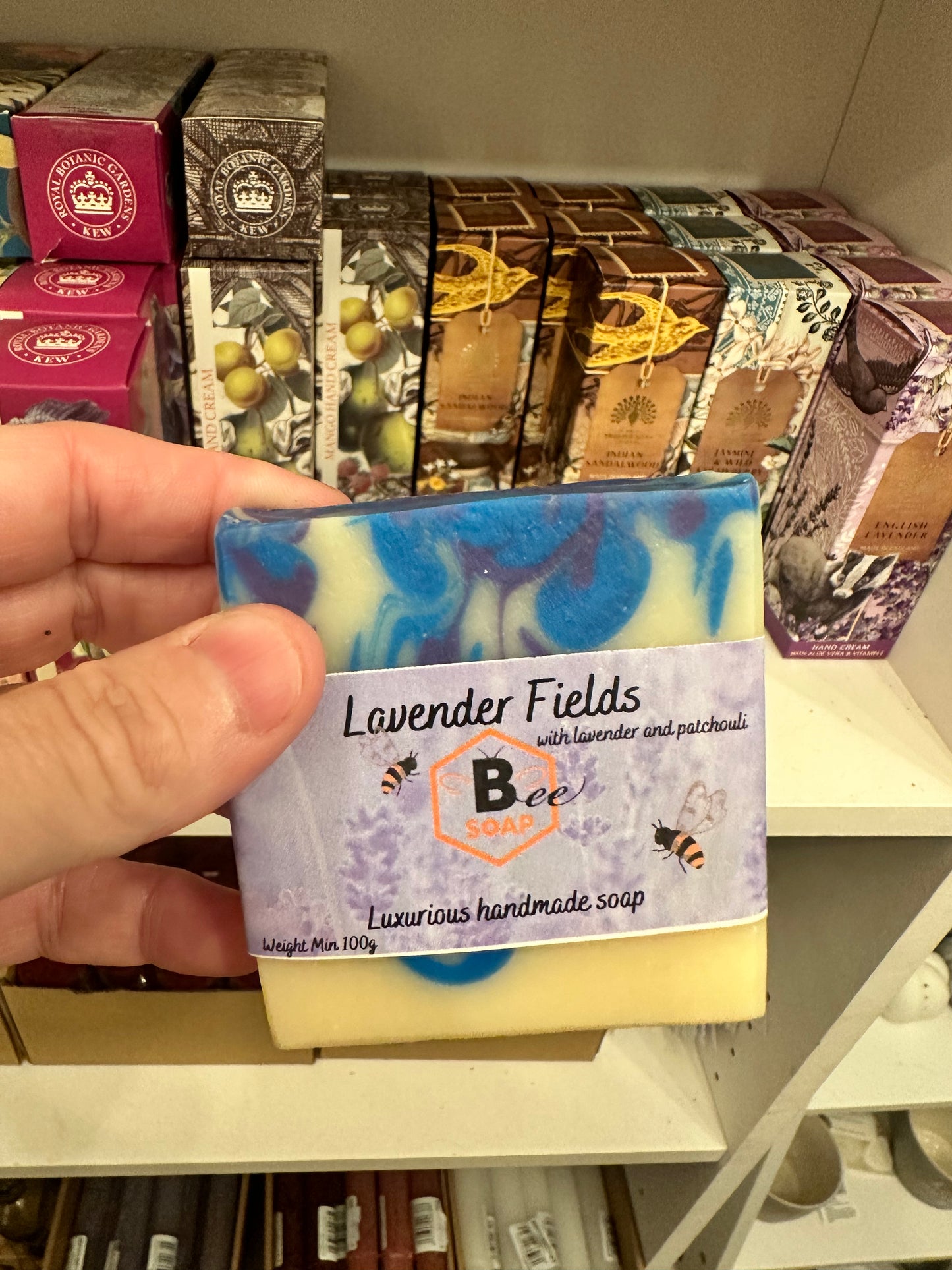 Lavender Fields Bee Soap