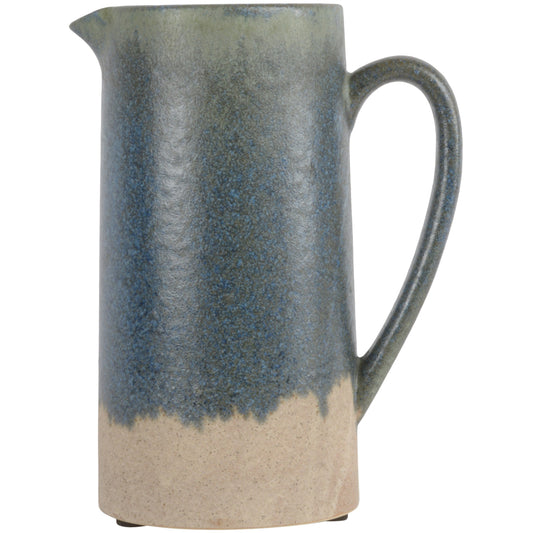 Jug Blue/Green Dipped