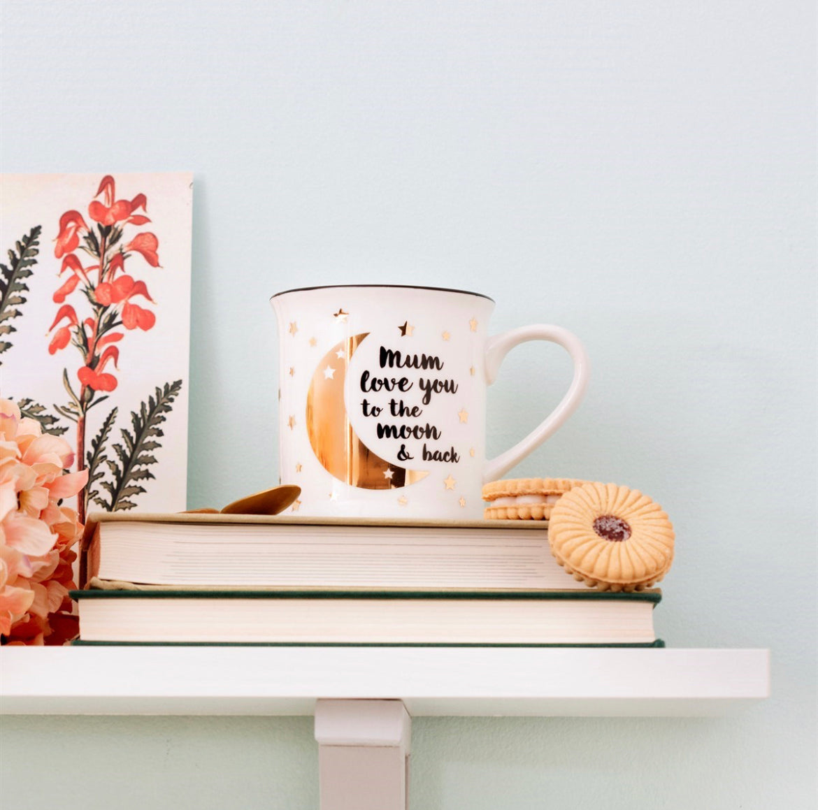 Mum love you to the moon and back mug