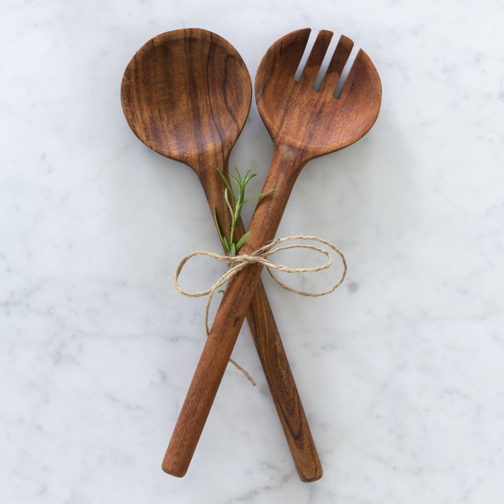 Acacia Salad Servers