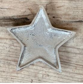 Small Silver Star Dish